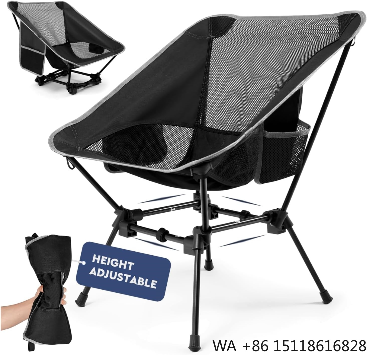 Outdoor Furniture Recliner Set - 경량 캠핑 의자, 성인용 캠핑 의자,