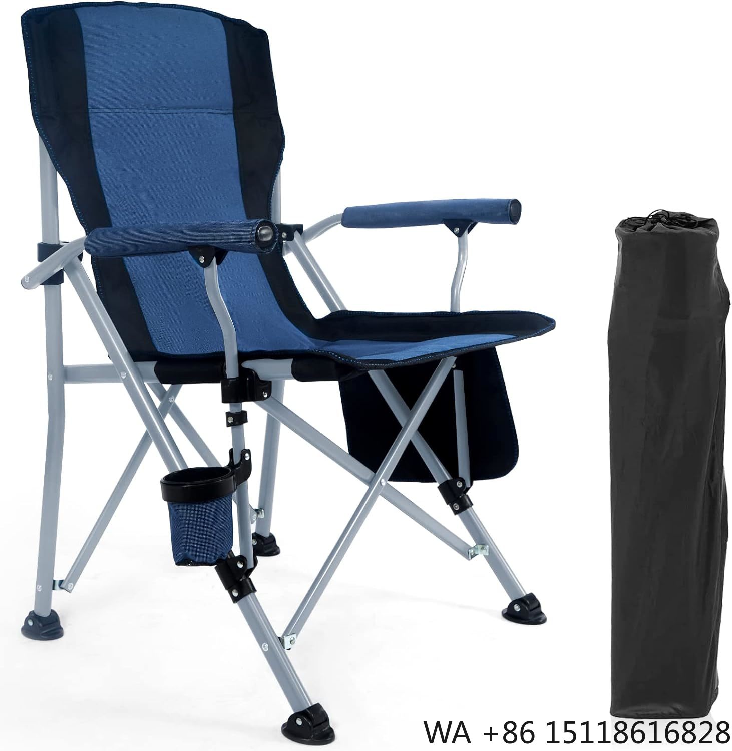 Outdoor Furniture Recliner Set - 야외 캠핑 접이식 휴대용 대형 안락의자