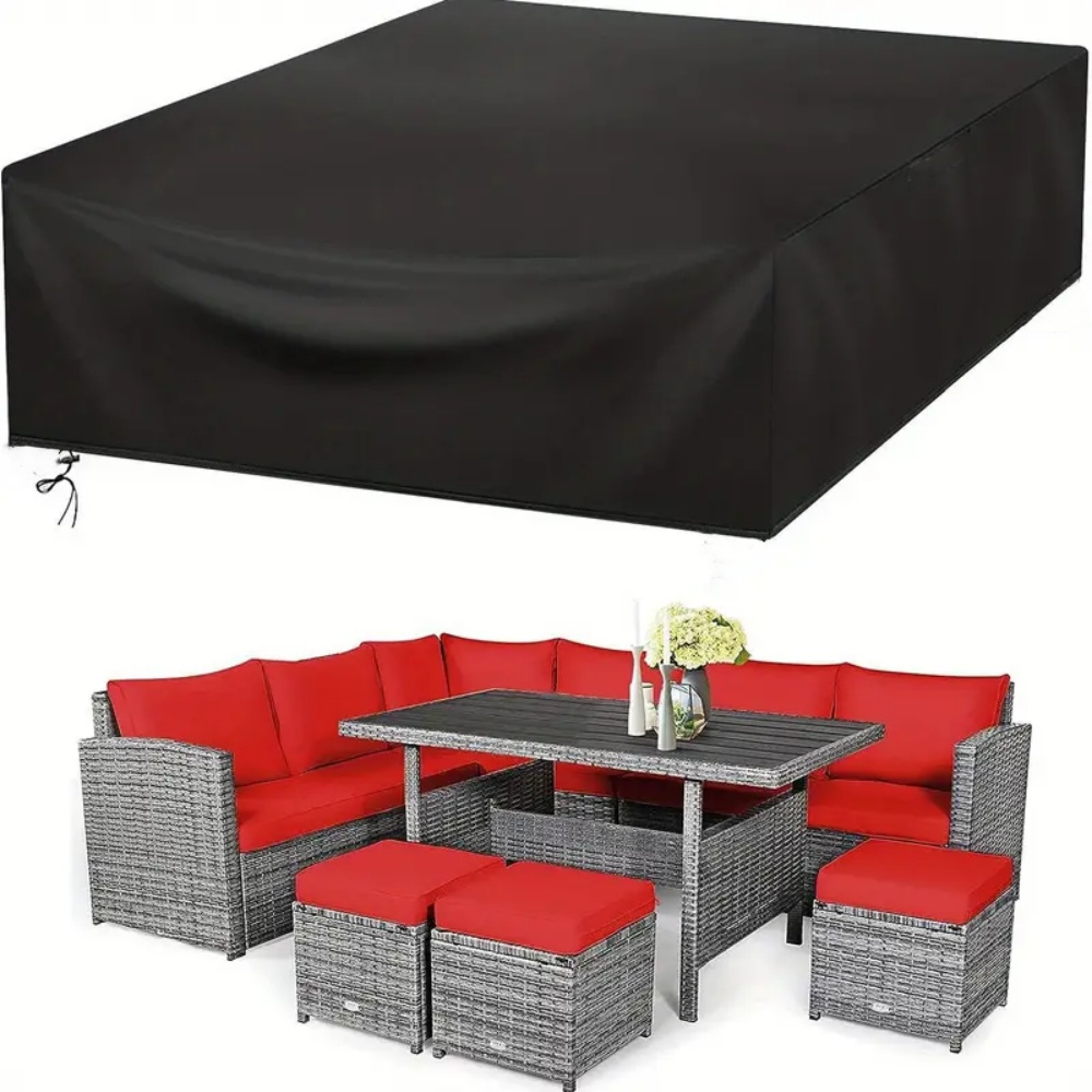 Outdoor Furniture Cover - (102-137 인치 길이) 크기 야외 파티오