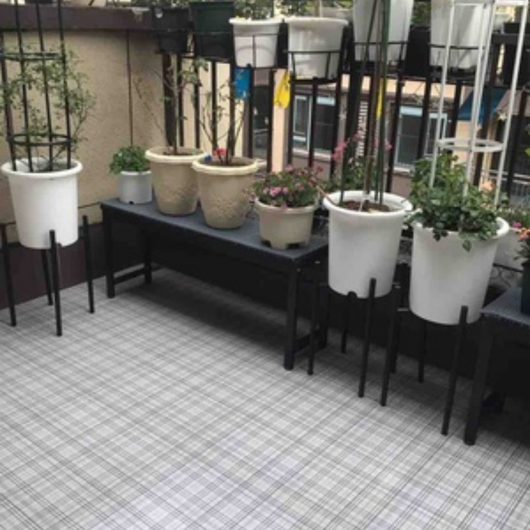 야외 가구 식물 스탠드, 발코니 선반, 녹색 다리미 아 - Outdoor Furniture Luxury 리뷰 및 가격