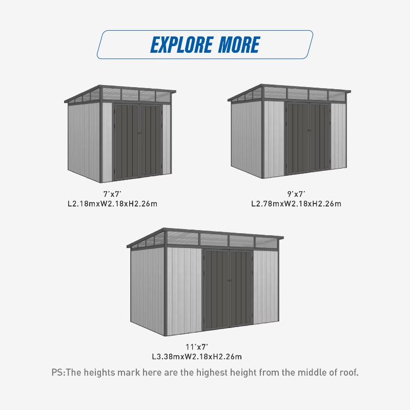 D2833 3M*3M 고성능 금속 공구 보관함 녹색 방 - Outdoor Furniture Waterproof 리뷰 및 가격