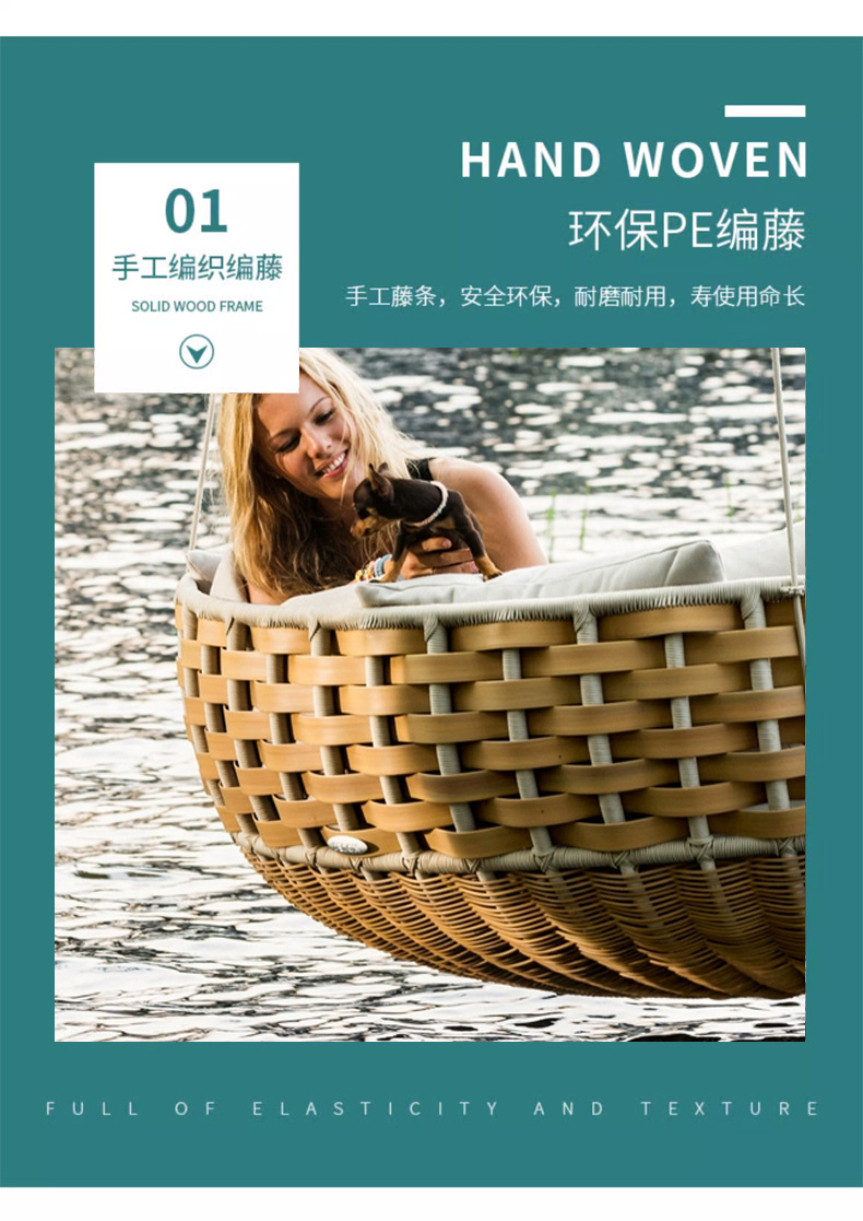 맞춤형 야외 빌라 침대 안뜰 정원 라탄 리클라이너 호텔 - Outdoor Furniture Recliner Set 리뷰 및 가격