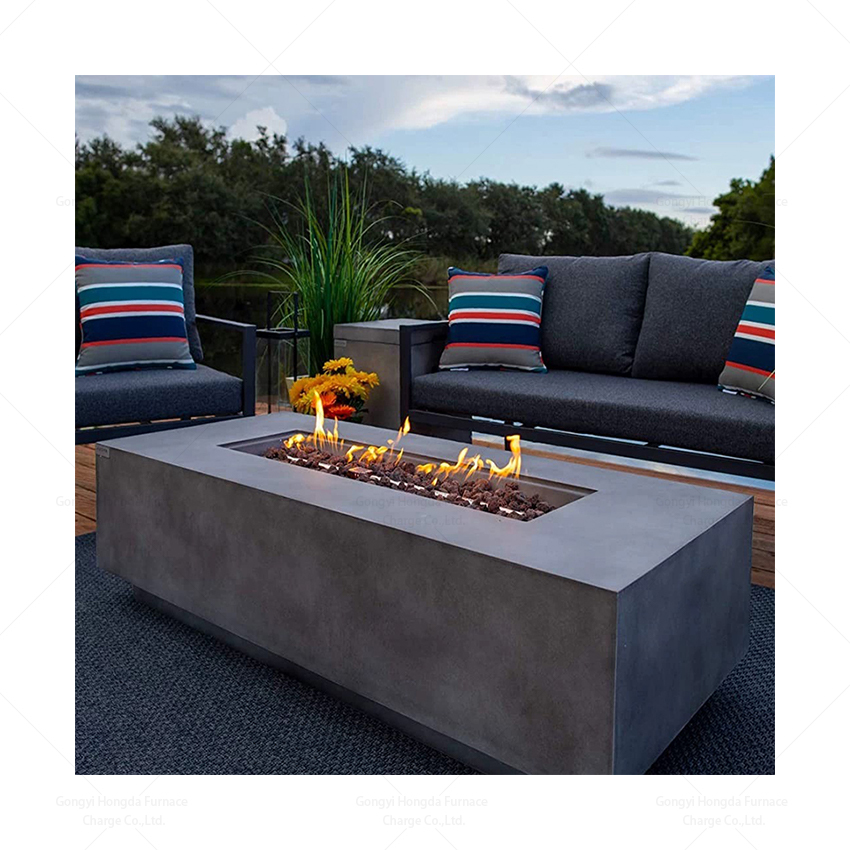 현대적인 코르텐강 가스 야외 가구 세트 테이블탑 벽난로 - Outdoor Furniture Fire Table 리뷰 및 가격