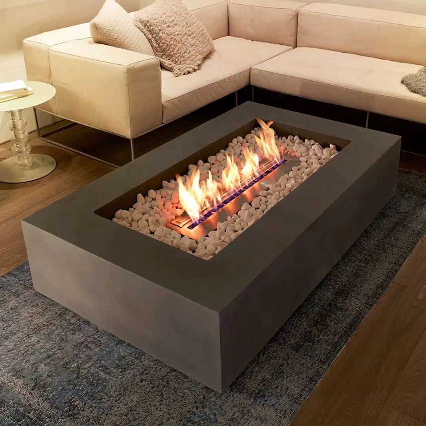 현대적인 코르텐강 가스 야외 가구 세트 테이블탑 벽난로 - Outdoor Furniture Fire Table 리뷰 및 가격
