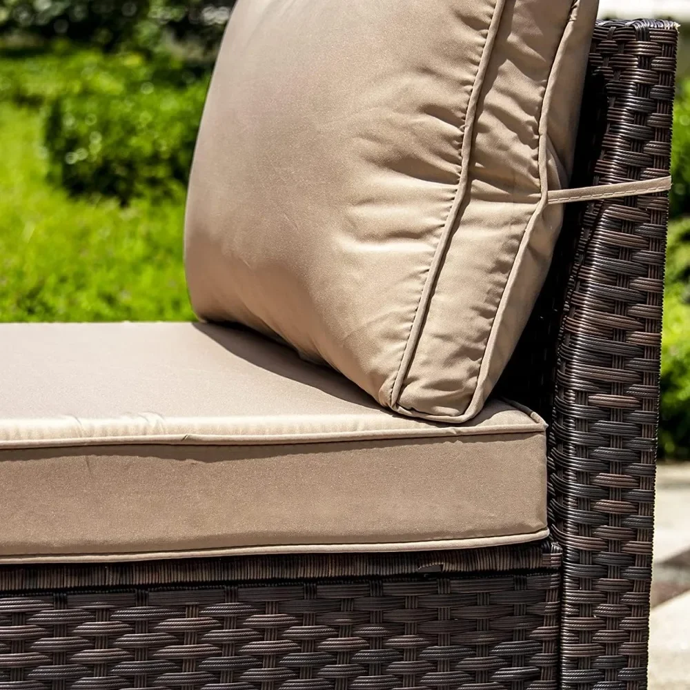 -프로판 화덕 테이블이 포함된 파티오 가구 세트, 10 - Outdoor Furniture Fire Table 리뷰 및 가격