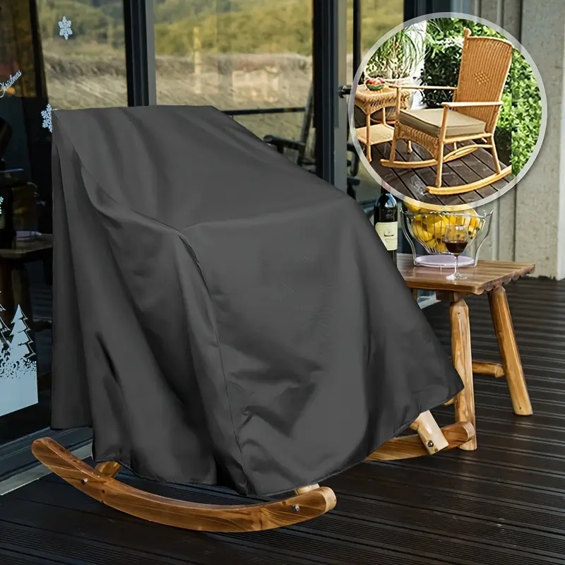 헤비듀티 옥스포드 원단 야외 흔들의자 커버 - 조절 가 - Outdoor Furniture Cover 리뷰 및 가격