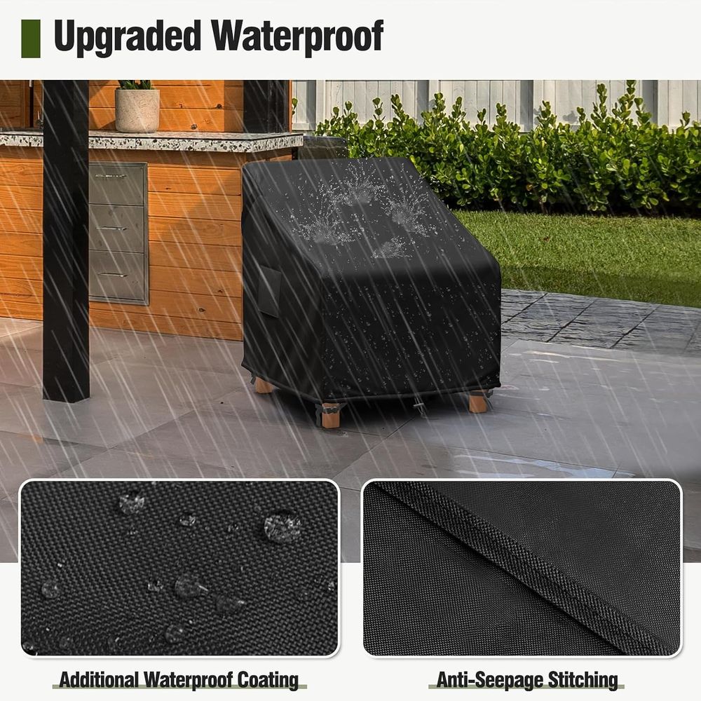파티오 가구 커버 방수, 야외 의자 커버 또는 흔들의자 - Outdoor Furniture Waterproof 리뷰 및 가격