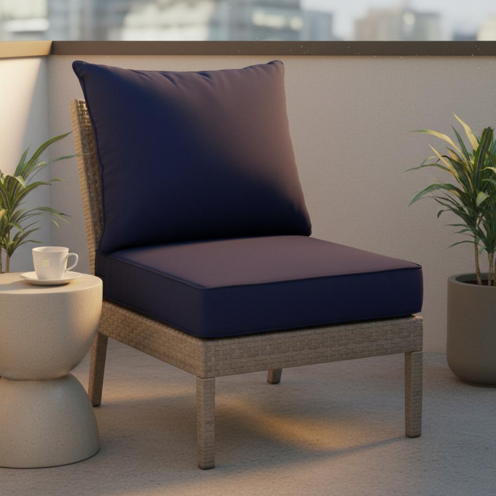 파티오 의자 패드 탈부착 가능한 커버 파티오 의자 패드 - Outdoor Furniture Cover 리뷰 및 가격