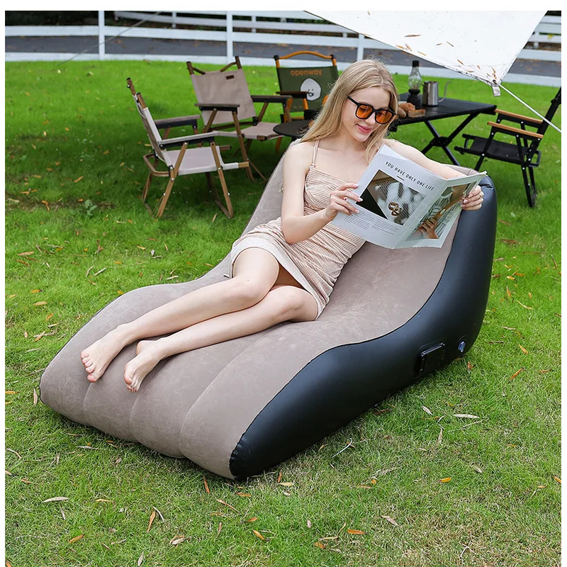 에어 데크 체어, 에어 라운저 비치 에어 소파 체어,  - Deck Chair Lounger 리뷰 및 가격