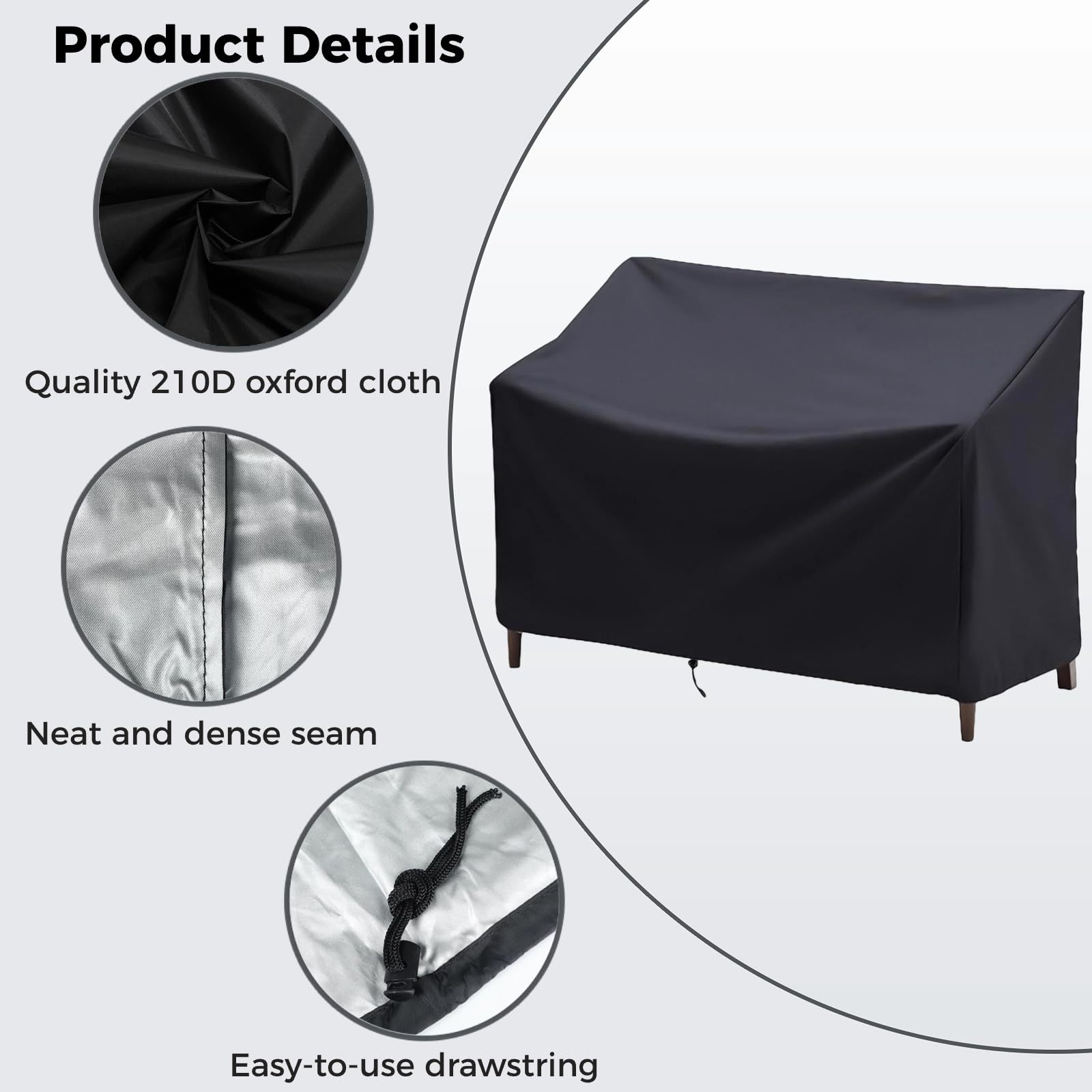 스태킹 의자 먼지 커버 보관 가방 야외 정원 가구 보호 - Outdoor Furniture Cover 리뷰 및 가격