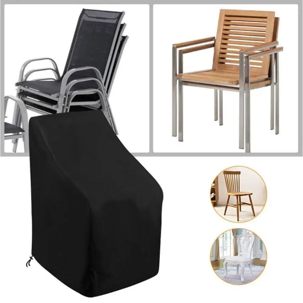 스태킹 의자 먼지 커버 보관 가방 야외 정원 가구 보호 - Outdoor Furniture Cover 리뷰 및 가격