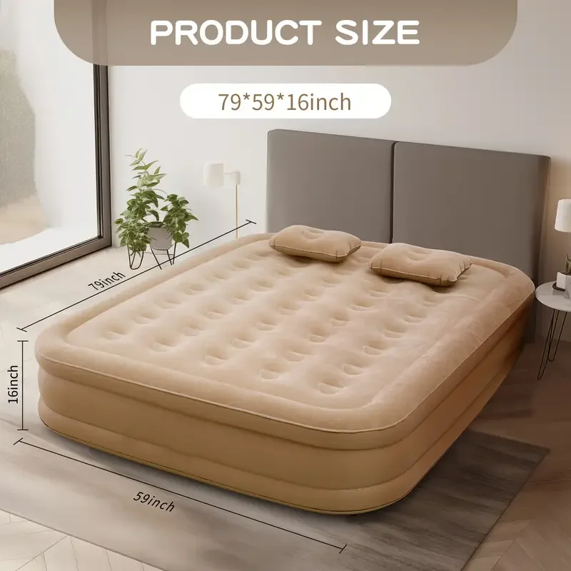 실내 에어 매트리스 글램핑 매트 PVC 풍선형 수면 매 - Outdoor Furniture Luxury 리뷰 및 가격