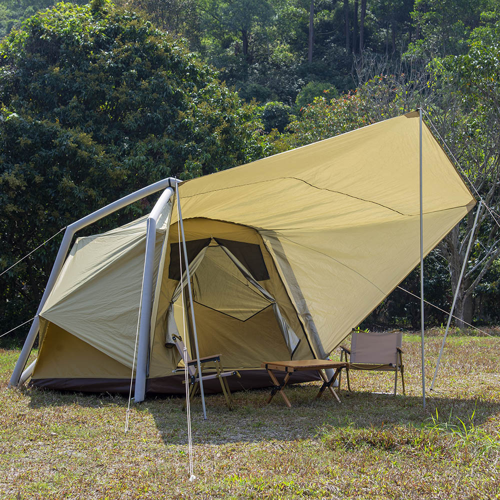 초경량 블랙 캠핑 텐트, 빠른 자동 개방 2-in-1  - Outdoor Furniture Waterproof 리뷰 및 가격